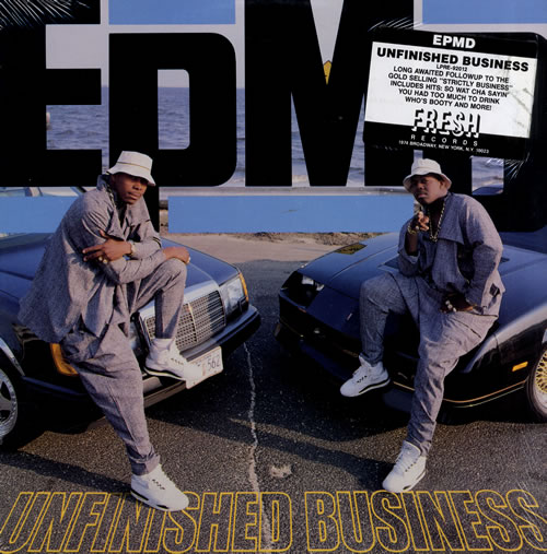E.P.M.D. Unfinished Business - Sealed vinyl LP album (LP record) US EPDLPUN556031