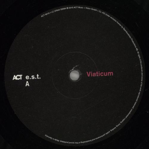 E.S.T. Viaticum - 180gm 2-LP vinyl record set (Double LP Album) UK -AS2LVI880046