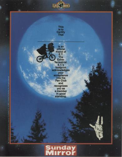 E.T. E.T. - Fan Club Pack picture disc LP (vinyl picture disc album) US E.TPDET668892