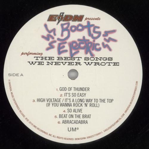 Eagles Of Death Metal Presents Boots Electric Performing The Best Songs We Never Wrote - 180gm vinyl LP album (LP record) Dutch EAMLPPR800574