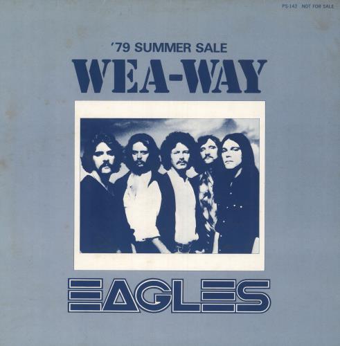 Eagles Eagles Best Sampler vinyl LP album (LP record) Japanese EAGLPEA452070