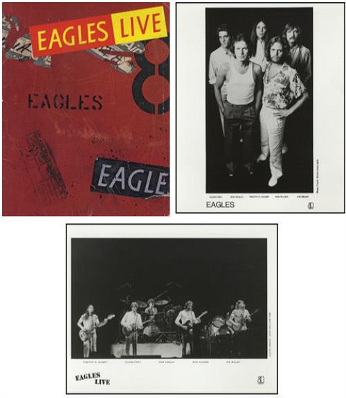 Eagles Eagles Live media press pack US EAGPPEA434415
