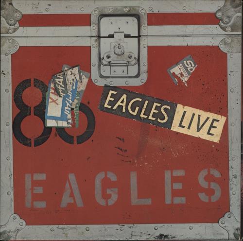 Eagles Eagles Live 2-LP vinyl record set (Double LP Album) UK EAG2LEA583601