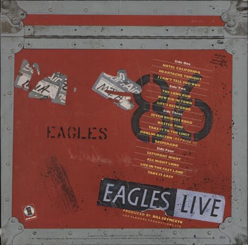 Eagles Eagles Live 2-LP vinyl record set (Double LP Album) German EAG2LEA655554