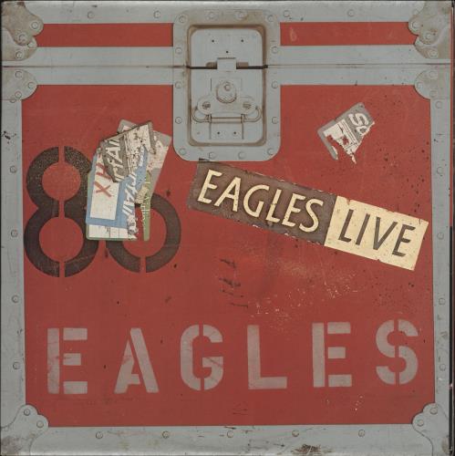 Eagles Eagles Live 2-LP vinyl record set (Double LP Album) Australian EAG2LEA734210