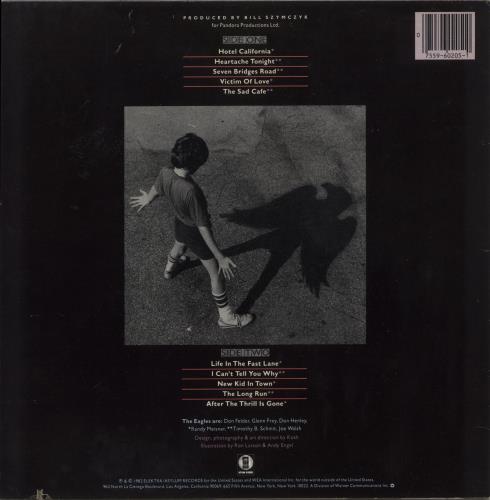 Eagles Greatest Hits Volume 2 vinyl LP album (LP record) US EAGLPGR874447