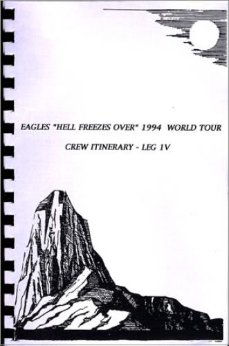 Eagles Hell Freezes Over 1994 World Tour memorabilia US EAGMMHE359721