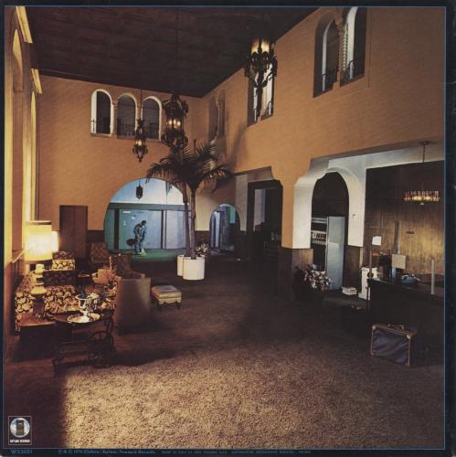 Eagles Hotel California + Poster vinyl LP album (LP record) Italian EAGLPHO668327