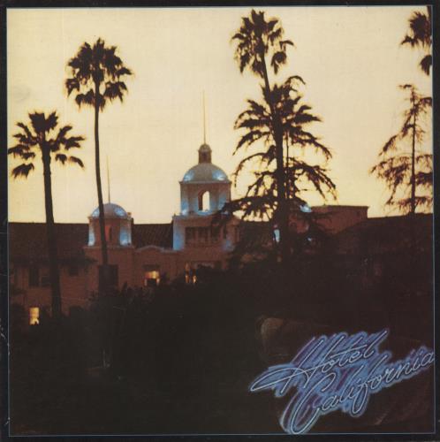 Eagles Hotel California vinyl LP album (LP record) UK EAGLPHO342526