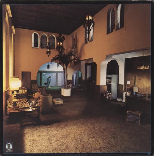 Eagles Hotel California vinyl LP album (LP record) US EAGLPHO449349