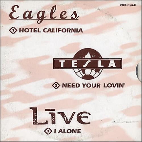 Eagles Live CD single (CD5 / 5") Mexican EAGC5LI382621