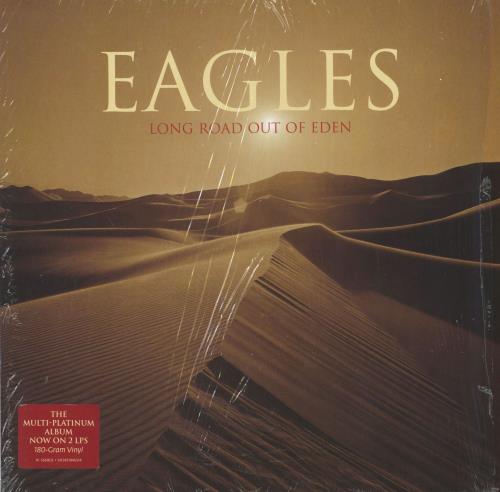 Eagles Long Road Out Of Eden - Shrink + Hype Sticker 2-LP vinyl record set (Double LP Album) UK EAG2LLO799520