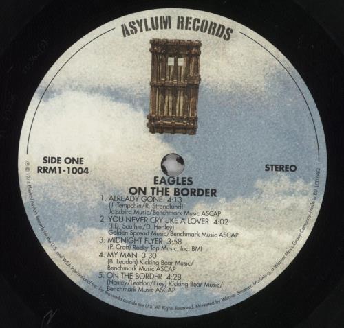 Eagles On The Border - 180gm vinyl LP album (LP record) UK EAGLPON839871