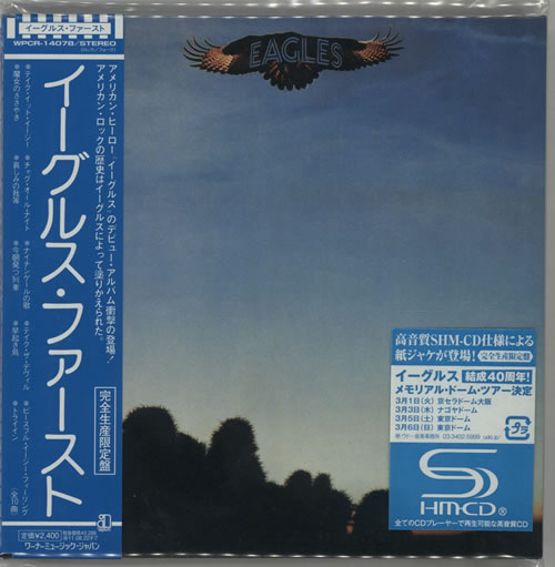 Eagles Paper Sleeve Collection SHM CD Japanese EAGHMPA638736