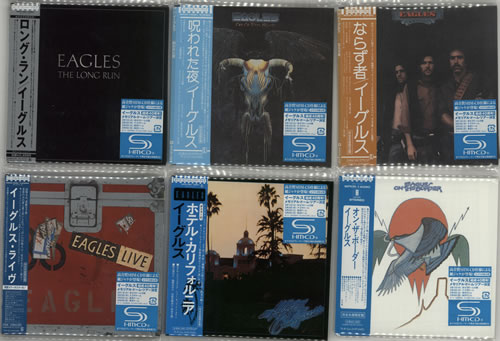 Eagles Paper Sleeve Collection SHM CD Japanese EAGHMPA638736