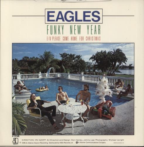 Eagles Please Come Home For Christmas - Picture Sleeve 7" vinyl single (7 inch record / 45) UK EAG07PL116646