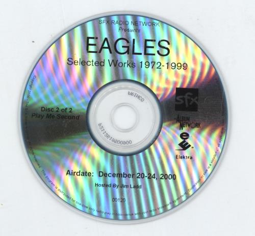 Eagles Selected Works 1972-1999 CD-R acetate US EAGCRSE175907