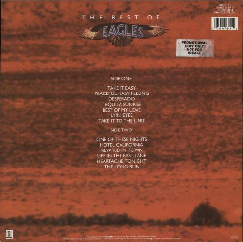 Eagles The Best Of Eagles vinyl LP album (LP record) German EAGLPTH521874
