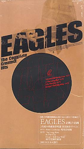 Eagles The Complete Greatest Hits Sampler Video CD Taiwanese EAGVDTH268054