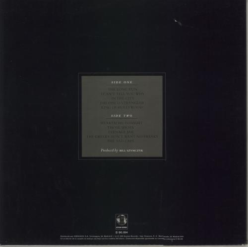 Eagles The Long Run vinyl LP album (LP record) Spanish EAGLPTH676038