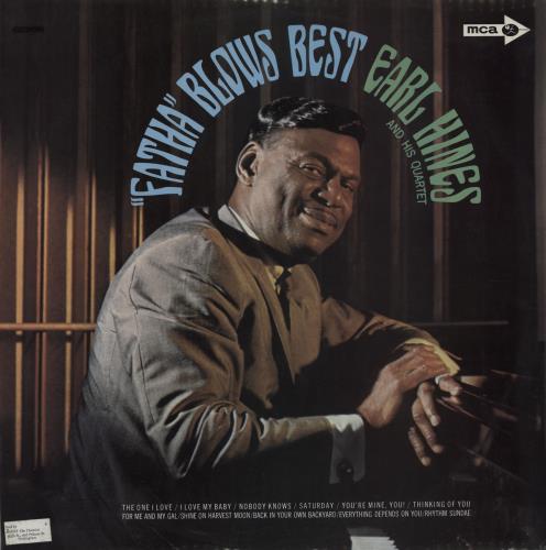 Earl Hines "Fatha" Blows Best vinyl LP album (LP record) US ER1LPFA445483