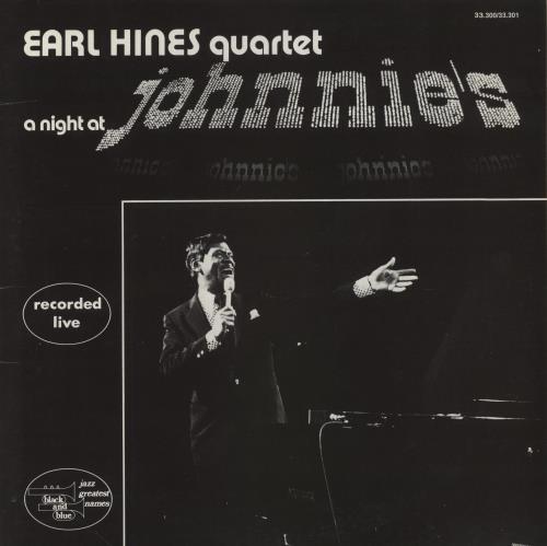 Earl Hines A Night At Johnnie's 2-LP vinyl record set (Double LP Album) French ER12LAN856765
