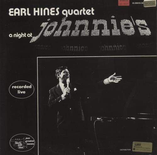 Earl Hines A Night At Johnnie's 2-LP vinyl record set (Double LP Album) French ER12LAN856765