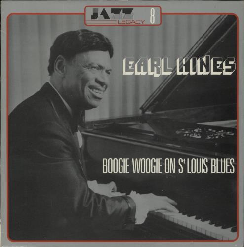 Earl Hines Boogie Woogie On St. Louis Blues vinyl LP album (LP record) French ER1LPBO860008