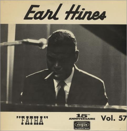 Earl Hines Fatha vinyl LP album (LP record) French ER1LPFA374134