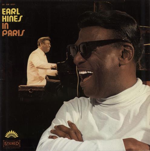 Earl Hines In Paris vinyl LP album (LP record) French ER1LPIN772847