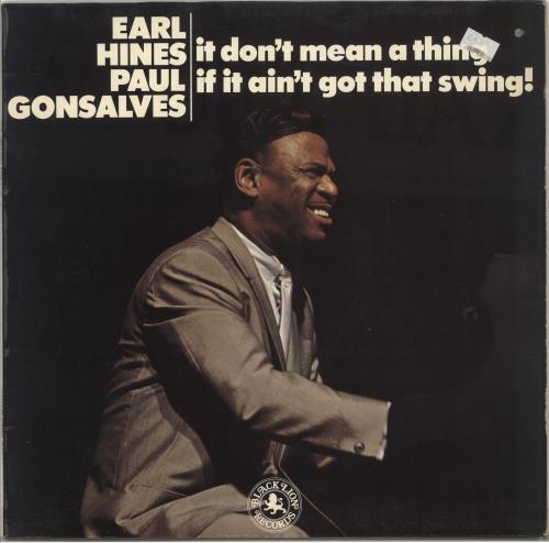 Earl Hines It Don't Mean A Thing If It Ain't Got That Swing! vinyl LP album (LP record) German ER1LPIT732197