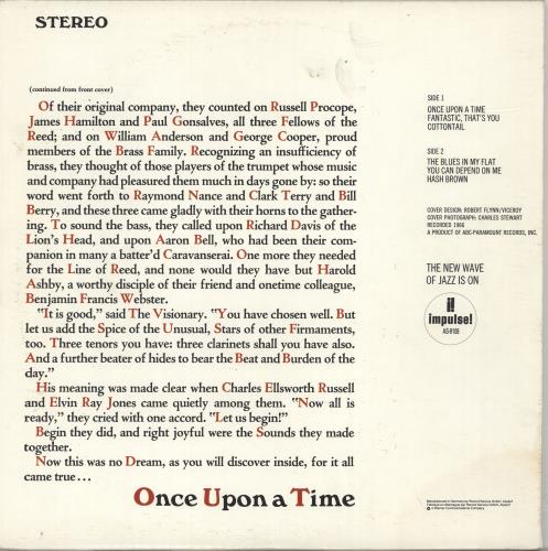 Earl Hines Once Upon A Time vinyl LP album (LP record) German ER1LPON689811