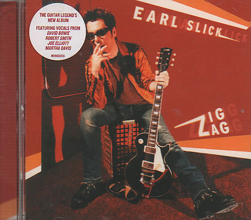 Earl Slick Zig Zag CD album (CDLP) UK ESLCDZI270983