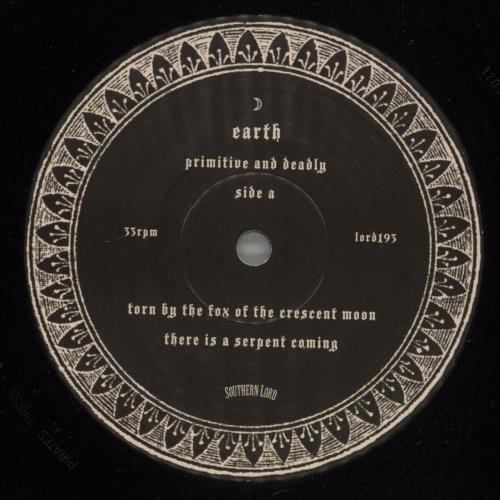 Earth (Doom) Primitive And Deadly 2-LP vinyl record set (Double LP Album) US 1J42LPR877745
