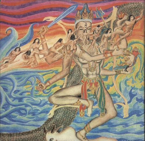 Earth And Fire Atlantis - Sample vinyl LP album (LP record) Dutch EFILPAT724837