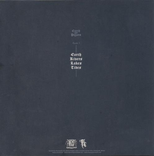 Earth And Pillars Earth I - Blue Vinyl vinyl LP album (LP record) German 9-RLPEA878458