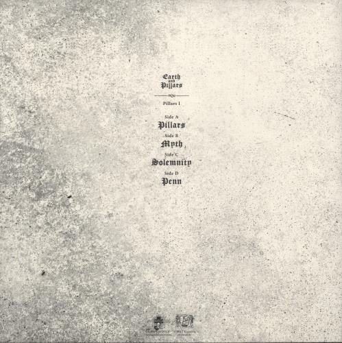 Earth And Pillars Pillars I - White Vinyl 2-LP vinyl record set (Double LP Album) Italian 9-R2LPI878454