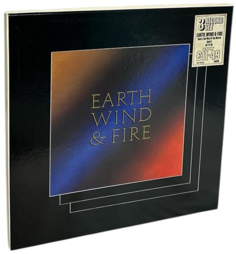 Earth Wind & Fire 3 Album Box Set Vinyl Box Set UK EWFVXAL866645