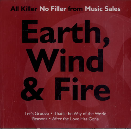 Earth Wind & Fire All Killer No Filler Sampler CD single (CD5 / 5") US EWFC5AL478232