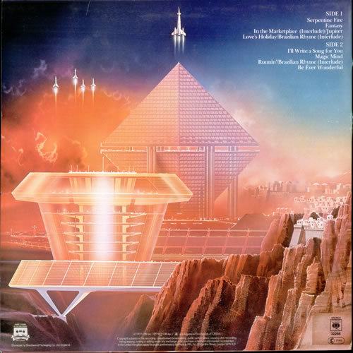 Earth Wind & Fire All 'N All vinyl LP album (LP record) UK EWFLPAL304249