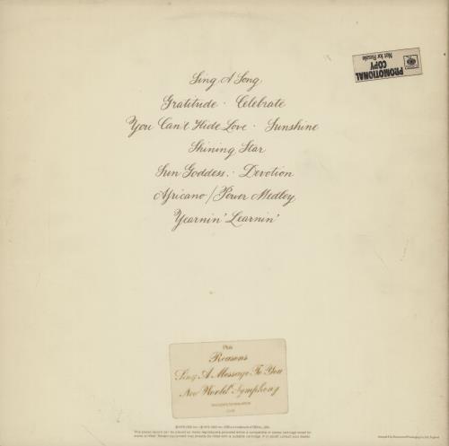 Earth Wind & Fire Gratitude - Double Stickered sleeve 2-LP vinyl record set (Double LP Album) UK EWF2LGR754348