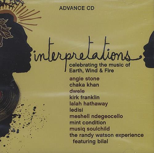 Earth Wind & Fire Interpretations CD album (CDLP) US EWFCDIN395310
