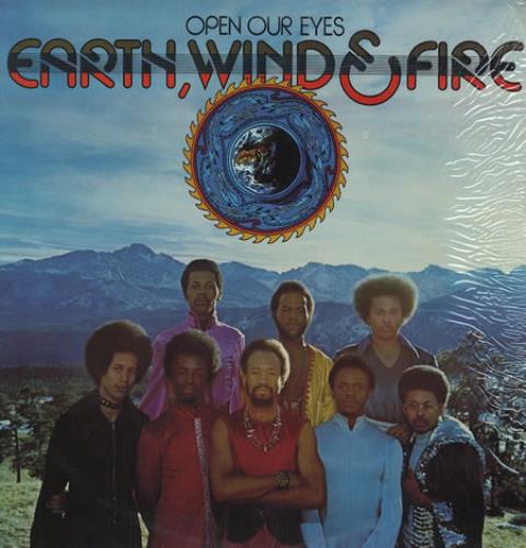 Earth Wind & Fire Open Our Eyes vinyl LP album (LP record) US EWFLPOP374697