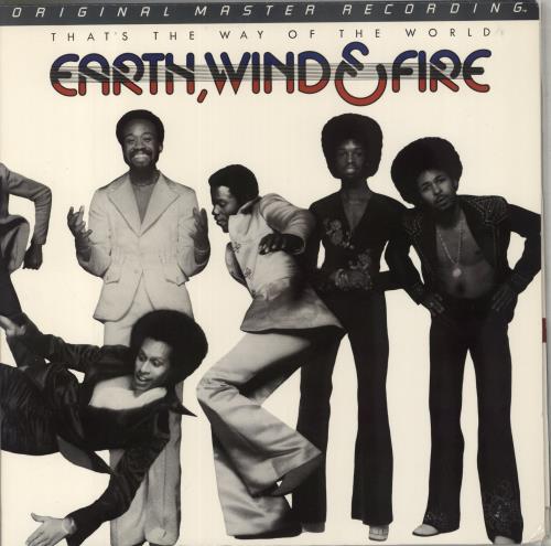 Earth Wind & Fire That's The Way Of The World - Mobile Fidelity vinyl LP album (LP record) US EWFLPTH849250