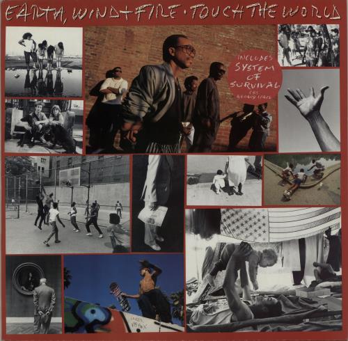 Earth Wind & Fire Touch The World vinyl LP album (LP record) UK EWFLPTO245426