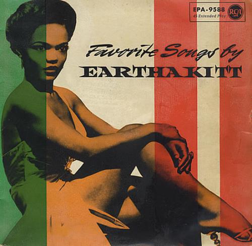 Eartha Kitt Favorite Songs By Eartha Kitt 7" vinyl single (7 inch record / 45) German ERK07FA366982