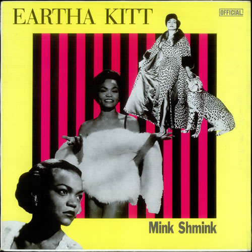 Eartha Kitt Mink Shmink vinyl LP album (LP record) Danish ERKLPMI536061