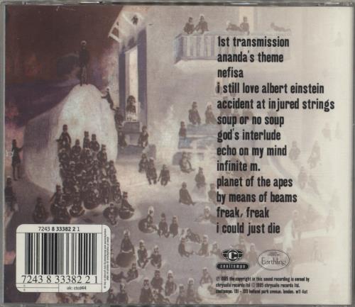 Earthling Radar CD album (CDLP) UK 9A6CDRA866889