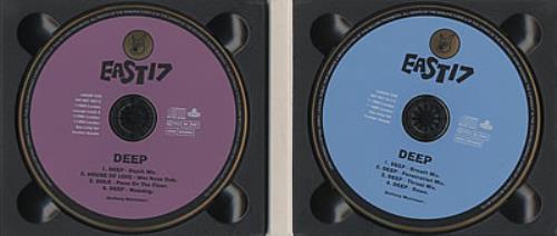 East 17 Deep 2-CD single set (Double CD single) German E172SDE17142
