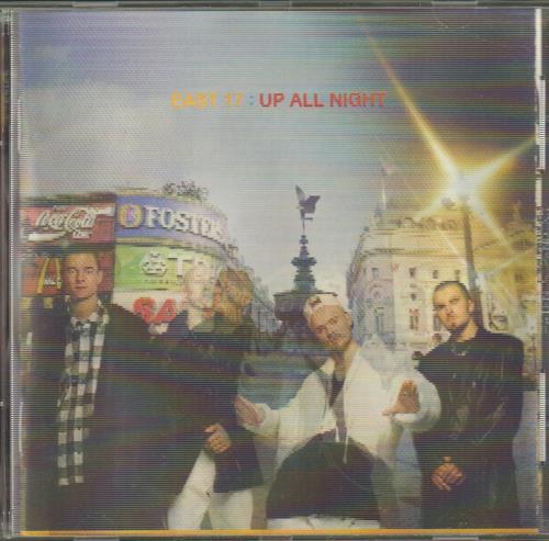 East 17 Up All Night - Lenticular Case CD album (CDLP) German E17CDUP62511